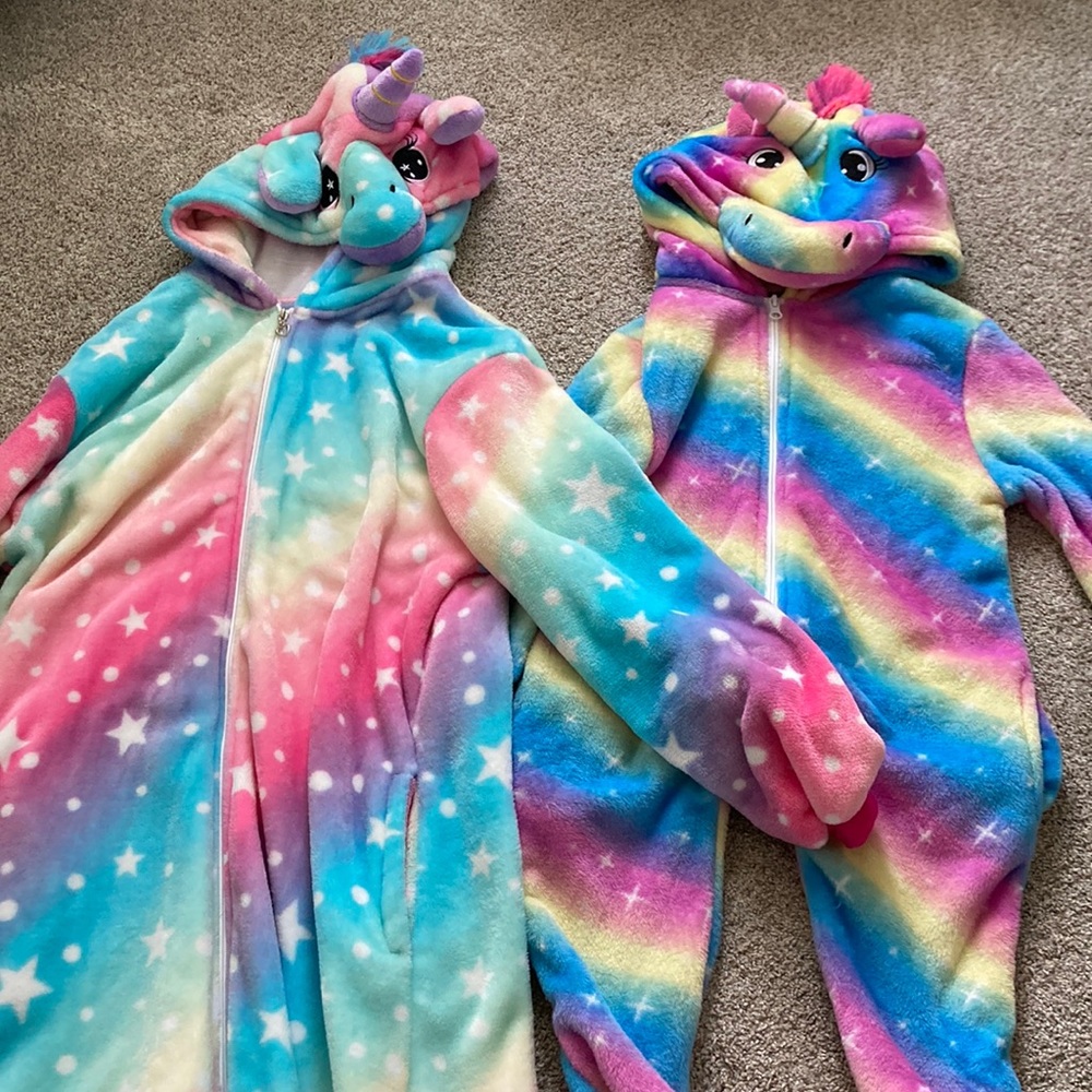 Mommy and me unicorn costumes